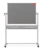 Nobo Mobile Magnetic Drywipe Horizontal Whiteboard 1200 x 900 mm