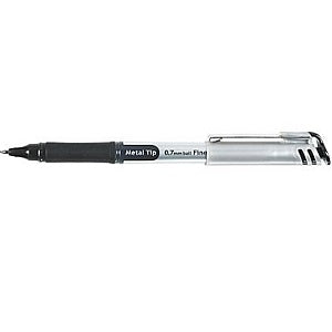 Pentel Energel Metal Tip Pen 0.7 mm - Black