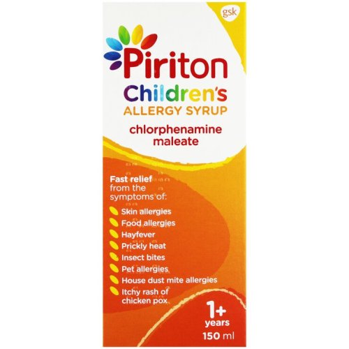 Piriton Allergy Syrup 150 ml