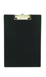 Polypropylene Foolscap Clip Board - Black