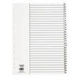 Polypropylene Divider 1-31 Tabs Grey A4