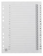 Polypropylene Divider A-Z Tabs Grey A4