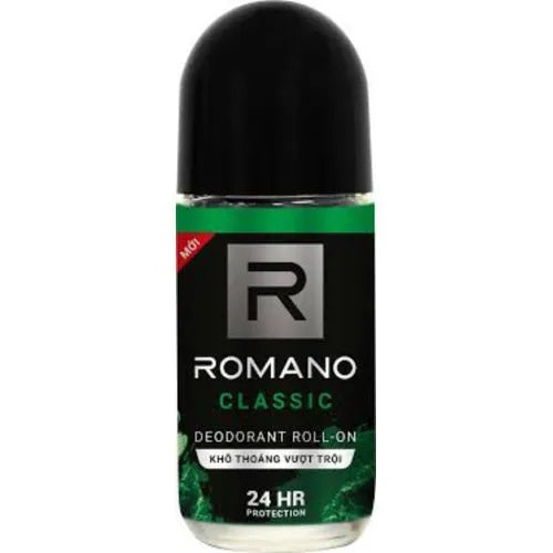 Romano Deodorant Roll On Classic For Men 50 ml