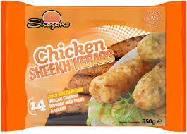 Shazans Chicken Sheekh Kebabs 850 g