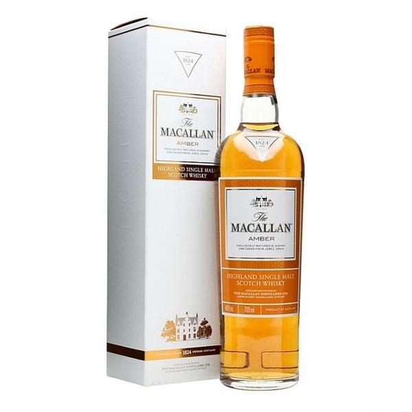 The Macallan Amber Highland Single Malt Scotch Whisky 75 cl