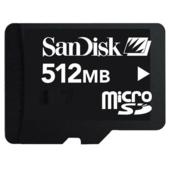 SanDisk 512MB SD Secure Digital Memory Card SanDisk 512MB SD Secure Digital Memory Card