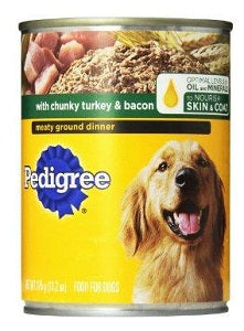 Pedigree Choice Cuts In Gravy With Chunky Turkey & Bacon 375 g