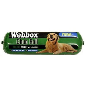 Webbox Chub Roll Rabbit Flavour With Added Herbs 800 g