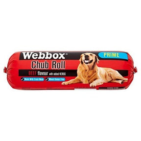 Webbox Chub Roll Beef Flavour With Added Herbs 350 g