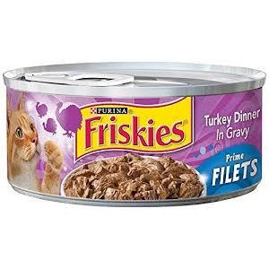 Friskies Prime Filets Turkey Dinner In Gravy 156 g