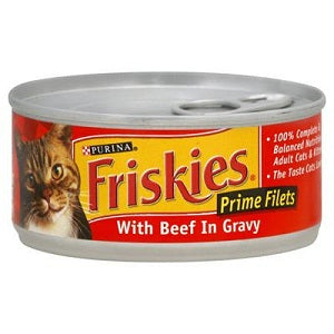Friskies Prime Filets With Beef In Gravy 156 g