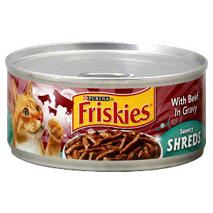 Friskies Savoury Shreds With Beef In Gravy 156 g