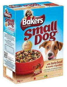 Bakers Complete Small Dog Beef & Country Vegetables 1 kg
