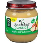 Beech Nut Classics Apple, Pear & Banana 6 Months+ 113 g