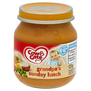 Cow & Gate Grandpa's Sunday Lunch 4-6 Months+ 125 g