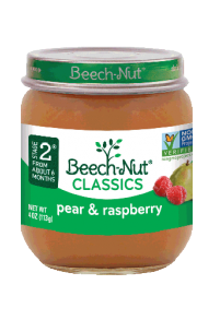 Beech Nut Classics Pear & Raspberry 6 Months+ 113 g