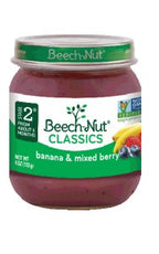 Beech Nut Classics Banana & Mixed Berry 6 Months+ 113 g