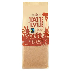 Tate & Lyle Light Brown Soft Sugar 1 kg