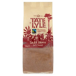 Tate & Lyle Dark Brown Soft Sugar 1 kg