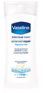 Vaseline Lotion Intensive Care Advanced Repair Fragrance-Free 200 ml