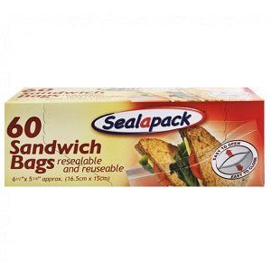 Seal-A-Pack Sandwich Bags x60