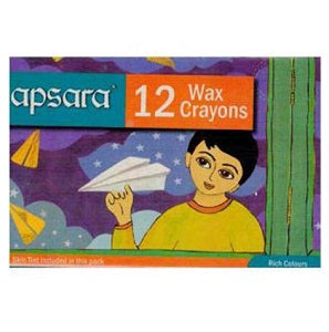 Apsara Colorama Wax Crayons x12