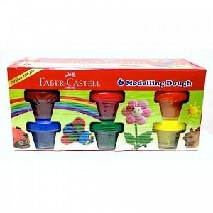 Faber Castell Modelling Dough - x6