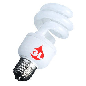 Gadgas Energy Saving Full Spiral Short White Screw Bulb E27 9W