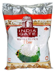 India Gate Basmati Rice Tibar 1 kg