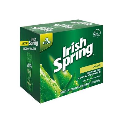 Irish Spring Soap Aloe 100 g 3 Bars