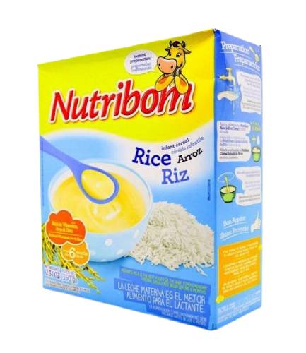 Nutribom Infant Cereal Rice 6 Months+ 350 g