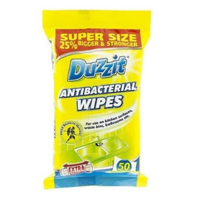 Duzzit Anti-Bacterial Wipes x50