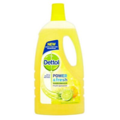 Dettol Power & Fresh Anti-Bacterial Cleaner Lemon & Lime Burst 1 L