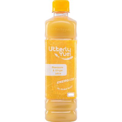 Utterly Yum Pineapple & Ginger Juice 33 cl