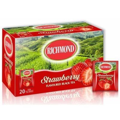 Richmond Strawberry Flavoured Black Tea x20