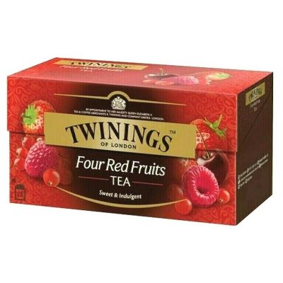 Twinings Sweet & Indulgent Four Red Fruits Tea 50 g x25