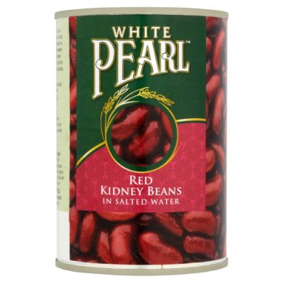 White Pearl Red Kidney Beans In Salted Water 400 g