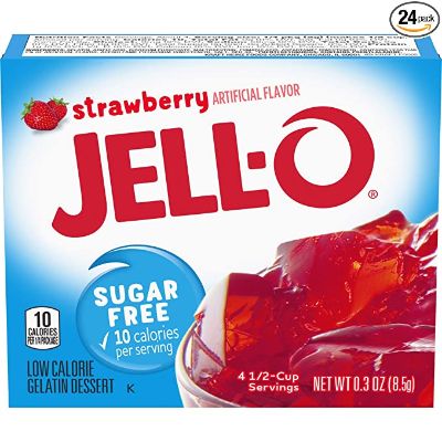 Jell-O Strawberry Sugar-Free 8.6 g
