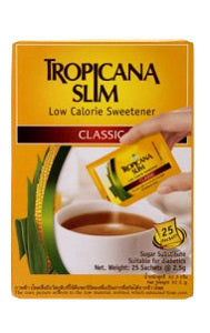 Tropicana Slim Low-Calorie Sweetener 25 Sachets