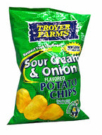 Troyer Farms Potato Chips Sour Cream & Onion 25 g