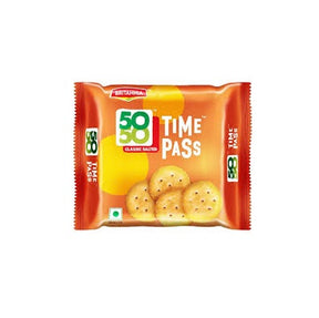 Britannia 50/50 Salted Time Pass Biscuit 312 g