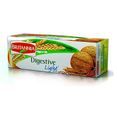 Britannia Digestive Light Biscuits 400 g