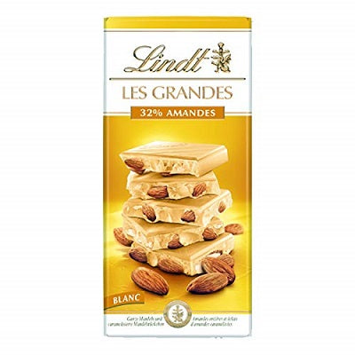 Lindt White Chocolate Almonds 150 g