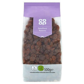 Co-Op Seedless Raisins 500 g