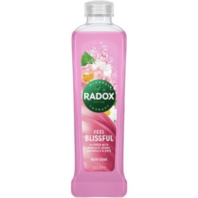 Radox Bath Soak Feel Blissful With Calendula & Rose 500 ml