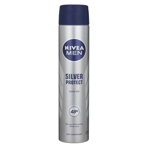 Nivea Anti Perspirant Spray For Men Spray Silver Protect 200 ml