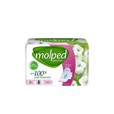 Molped Ultra Soft Sanitary Pad Normal x10