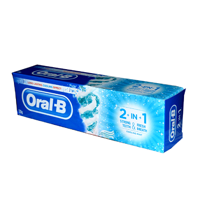 Oral B Toothpaste Cooling Mint 2 in 1 120 g