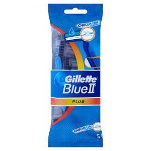 Gillette Blue II Plus Razor x5