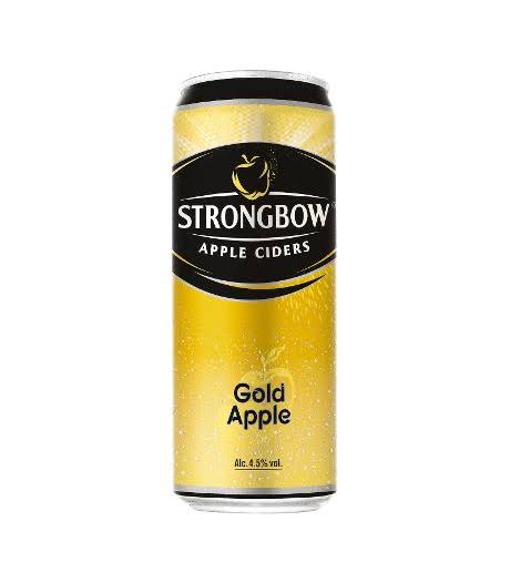 Strongbow Apple Cider Gold Apple Can 33 cl x6